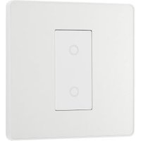 BG Evolve Pearlescent White Single Dimmer – 200W