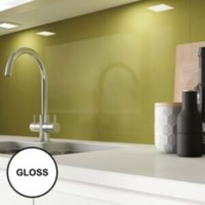 AluSplash Splashback Olive 900 x 800mm - Gloss