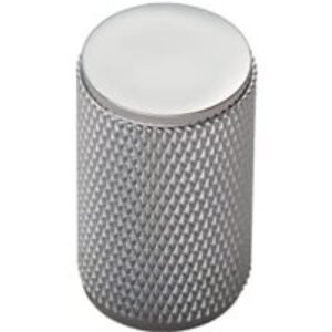 Carlisle Brass FTD702CP Knurled Cabinet Knob - Polished Chrome