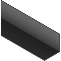 Cheshire Mouldings Black PVC Angle – 25x25x2400mm