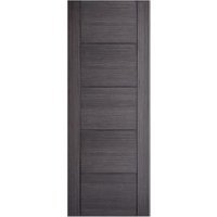 LPD Internal Vancouver 5 Panel Pre-Finished Ash Grey FD30 Fire Door – 762 x 1981mm