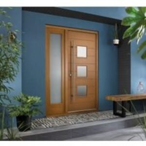 JCI Ultimate Oak Door Frame with Single Sidelite - 2079mm x 1583mm
