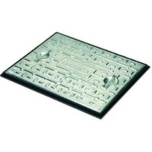 Clark-drain 5 Ton Steel Manhole Cover & Frame - 450 X 600mm