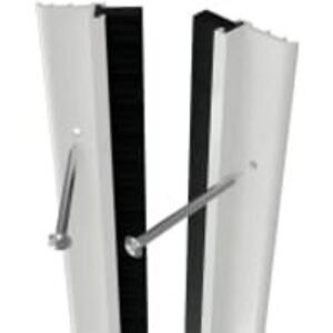 Wickes 5028mm Full Door PVC Draught Excluder - White