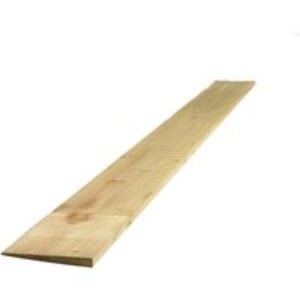 22mm x 150mm x 1.05m Green Treated Featheredge Fencing Board 2EX