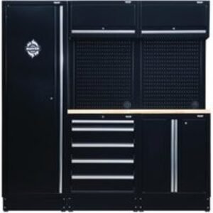 BUNKER® Modular 11 Piece Storage Combo with Hardwood Worktop