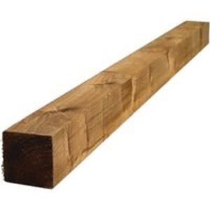 Bsw Sawn Brown Treated Unseasoned UC3 100 x 100mm x 3.0m