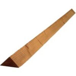 75mm x 75mm x 3.6m Brown Treated Arris Fence Rail 2EX