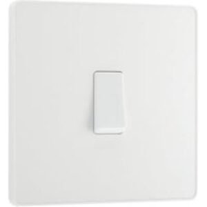 BG Evolve Pearlescent White 20A Single Switch - 2 Way