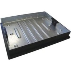 Clark-Drain 10 Ton Recessed Block Paving Manhole Cover & Frame - 450 x 600mm