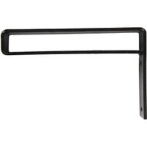 Black Belt Shelf Bracket for 18mm Thick Shelves - 300 x 110mm
