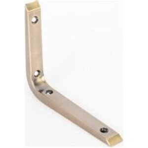 Antique Brass Cantilever Shelf Bracket - 200 x 150mm
