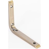 Antique Brass Cantilever Shelf Bracket – 200 x 150mm
