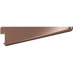 Twin Slot Antique Copper Shelf Bracket - 170mm