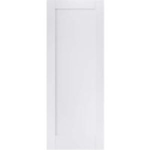LPD Internal Pattern 10 1 Panel Primed White FD30 Fire Door - 726 x 2040mm