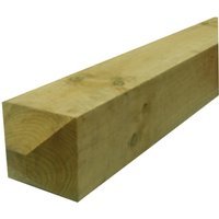 3000 mm x 150 mm x 150 mm Ecc Green Treated UC4 Fence Post