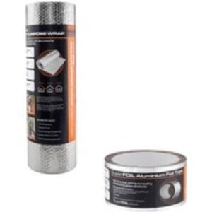 SuperFOIL Multipurpose Insulation 0.6m x 7.5m and Foil Tape Set