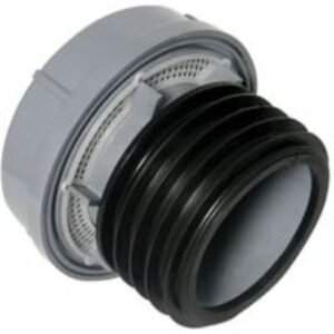 FloPlast 110mm Push-Fit Air Admittance Valve - Grey