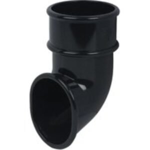 FloPlast 50mm MiniFlo Downpipe Shoe - Black