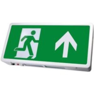 Ambient Lighting Exit Box LED - Maintained C/W Up Arrow Legend