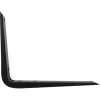 Matt Black Cantilever Shelf Bracket – 200 x 150mm
