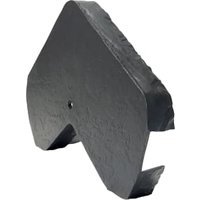 Envirotile Plastic Lightweight Slate Grey Gable End Cap – 28 x 325 x 6mm