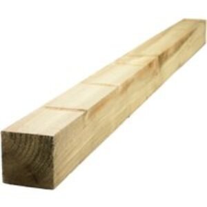 Bsw Sawn Green Treated Unseasoned UC3 100 x 100mm x 2.4m