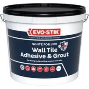 EVO-STIK 5L White for Life Wall Tile Adhesive & Grout - White