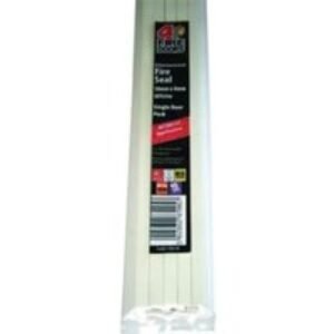 4FireDoors Intumescent Fire Seal - White 10 x 4mm Single Door Pack of 5