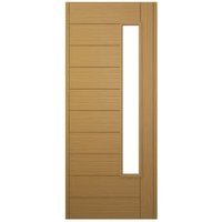 JCI Ultimate Stockholm Oak External Hardwood Door with Handle – 1981 x 838mm