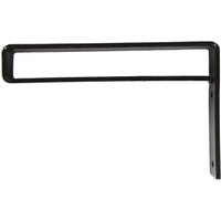 Black Belt Shelf Bracket for 22mm Thick Shelves – 200 x 110mm
