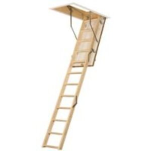 TB Davies FireFold Timber Loft Ladder  - Max Height 2.75m