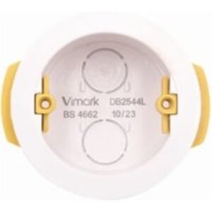 Vimark 1 Gang Dry Lining Knockout Box - 35mm