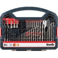 Einhell Kwb 62 Piece Combination Drill Bit Set