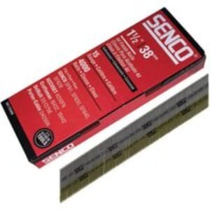 Senco DA17EAB 15-Gauge 38mm Smooth Galvanised Nails - Pack of 4000