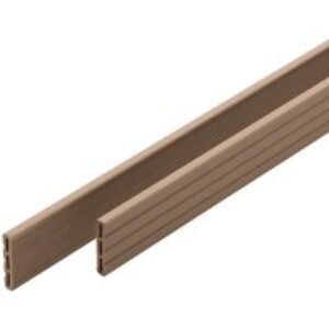 Metsa Profi Cover Strip 12mm x 66mm x 4000mm Oak for Piazza Pro Composite Decking