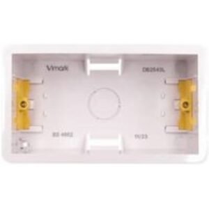 Vimark 2 Gang Dry Lining Knockout Box - 47mm
