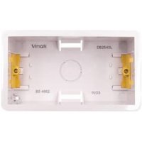 Vimark 2 Gang Dry Lining Knockout Box – 47mm