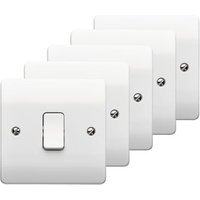 MK 10A Single Light Switch – Pack of 5