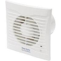 Vent-Axia 441625A Lo-Carbon Silhouette 100T Bathroom Extractor Fan