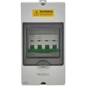 Projoy 1P66 4 Way DIN Rail Enclosure