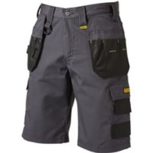 DeWalt Ripstop Holster Pocket Shorts Grey 34in