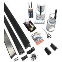 ClassicBond Flat Roof Kit with Black Trim – 6 x 6m
