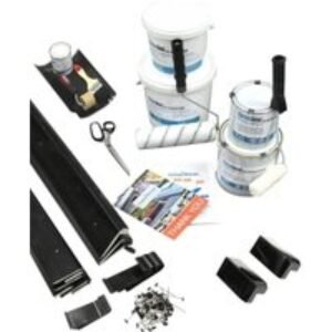 ClassicBond Dormer Roof Kit with Black Trim - 2.5 x 8m