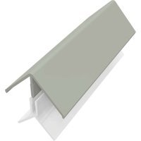 2 Part Misty Grey External Corner Trim - 45 x 45 x 3000mm
