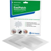Gyproc EasiPatch Plasterboard Patches – 100 x 100mm – Pack of 2