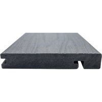 Piranha Terrafuzion Composite Edging Board Slate 3600mm x 140mm x 23mm
