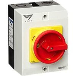 Stag IS4P32 IP65 4 Pole Rotary Isolator Switch - 32A