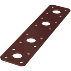 Powapost Dual Coated Heavy Duty Flat Connector Plate - 40 x 175mm