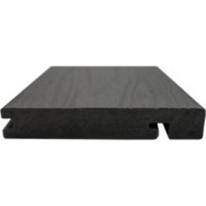 Piranha Terrafuzion Composite Edging Board Graphite 3600mm x 140mm x 23mm